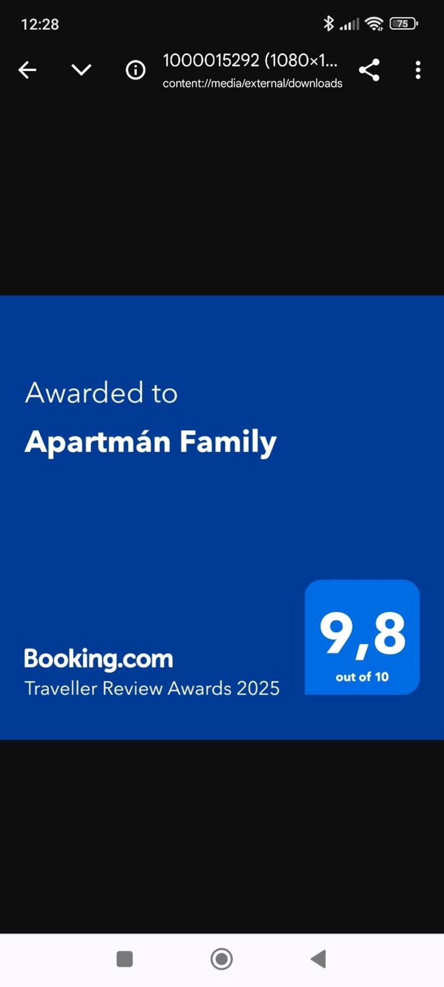 Apartman Family S Vyhladom Na Choc Lucky Exterior photo